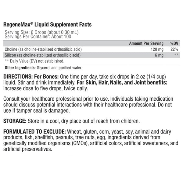 RegeneMax® Liquid 1 oz - XYMOGEN® - Healthspan Holistic