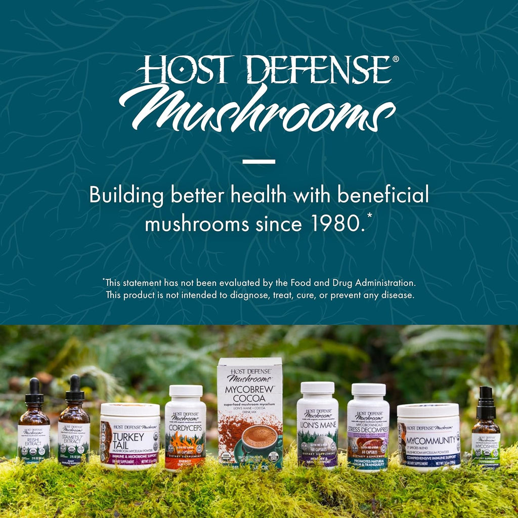 Reishi 30 Capsules - Host Defense - Healthspan Holistic