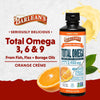 Seriously Delicious Total Omega Orange Creme 8 oz - Barlean’s - Healthspan Holistic