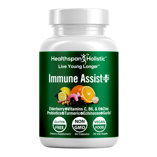 10-In-1 Immune Booster 60 Capsules - Healthspan Holistic - Healthspan Holistic