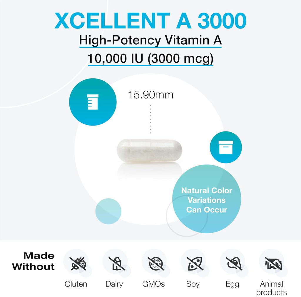 Xcellent A 3000  60 Capsules - XYMOGEN® - Healthspan Holistic