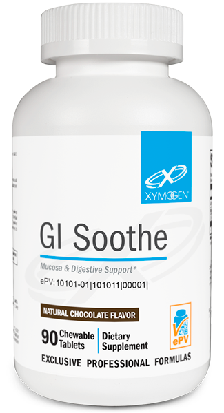 GI Soothe Chocolate 90 Tablets - XYMOGEN® - Healthspan Holistic